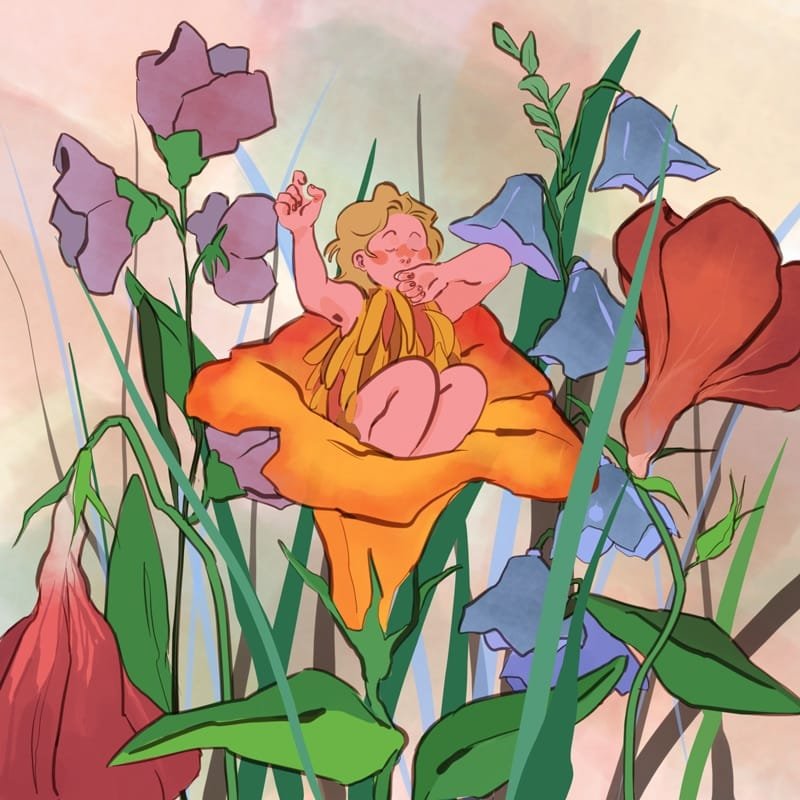 Faroe in the Flower