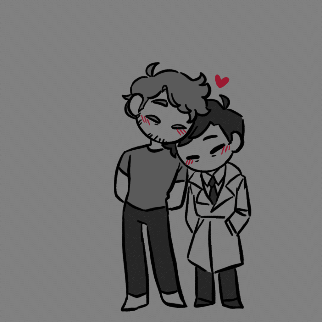 Nate Scott and Simon Night by Pikachic